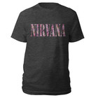 Nirvana floral tshirt
