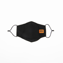 Subpop facemask logo blackandorange 01